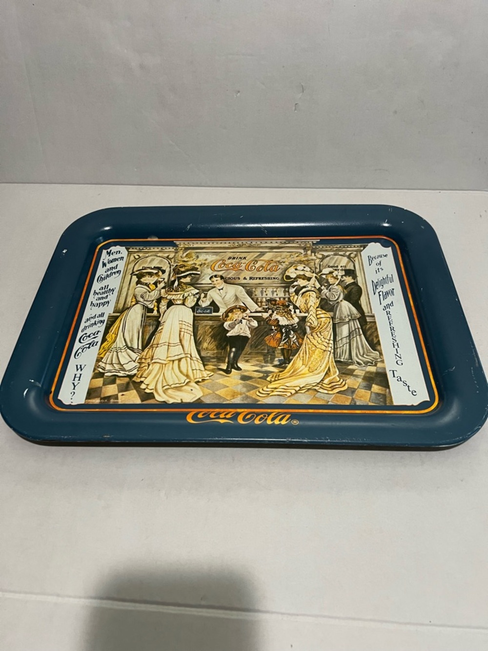 Vintage Coca Cola Tray 1990